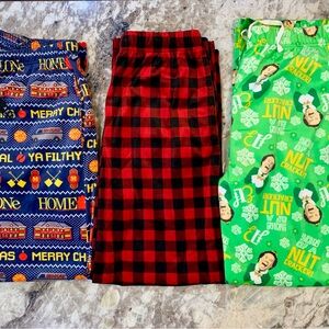 Aeropostale and Dockers Christmas Holiday Pajama Pants